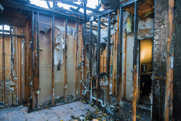 Professional Fire Damage Assessment technician working in Cambridge, MN
